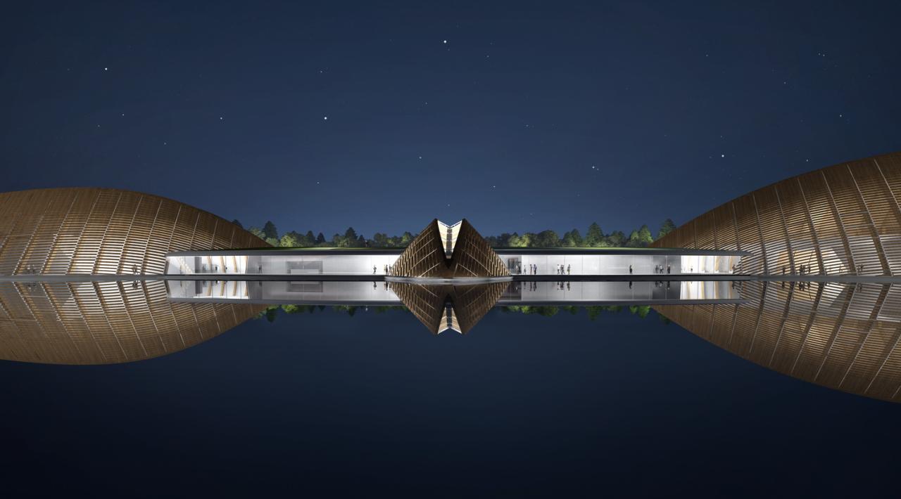 BIM建筑|三星堆博物馆新馆设计方案“三星堆之睛” / MAD