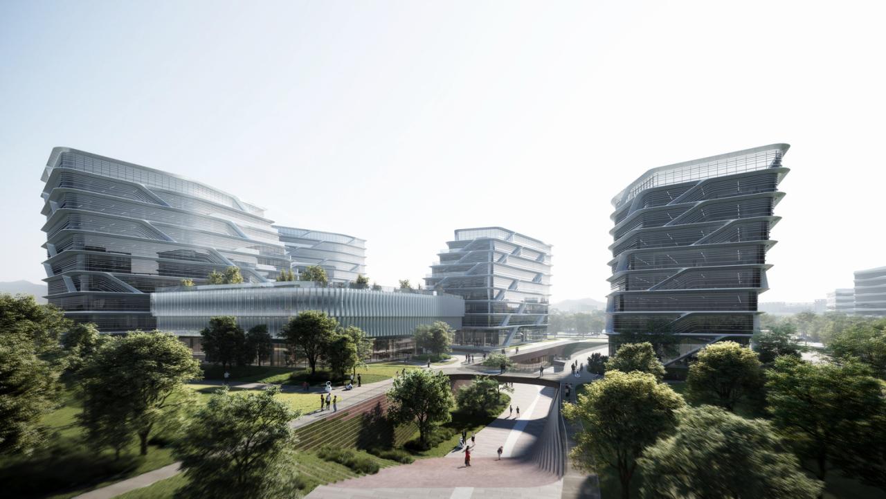 BIM建筑|西山智谷——北京协同创新园 / CAA建筑事务所