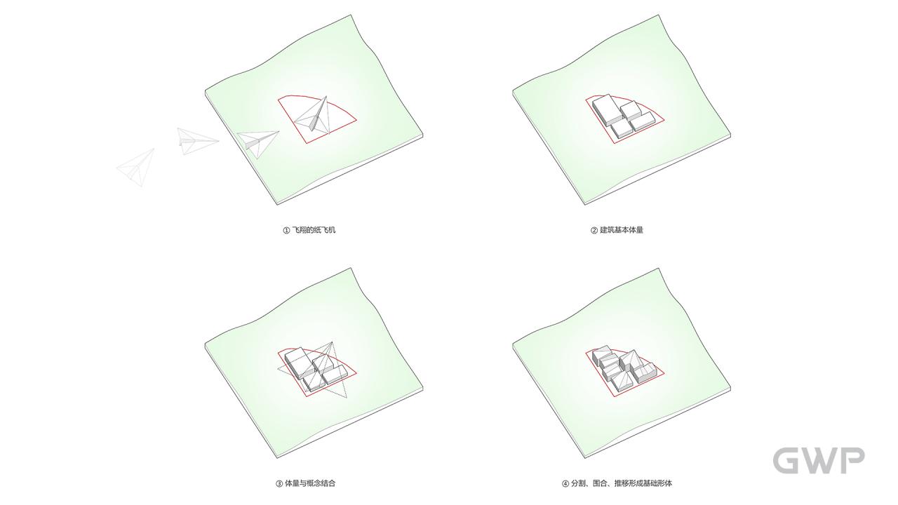 BIM建筑|临风展翼，载梦启航——临安风之谷国际营地 / GWP