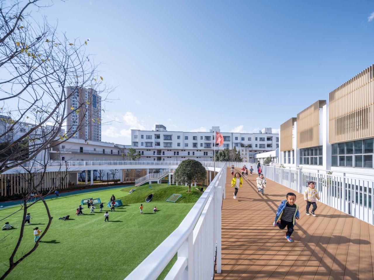 BIM建筑|云南省玉溪市第一幼儿园教育集团桂山园更新 / 上海思序建筑规划设计