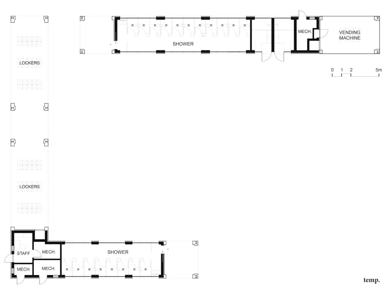 BIM建筑|北京奥林匹克森林公园跑者服务站 / TEMP建筑设计工作室