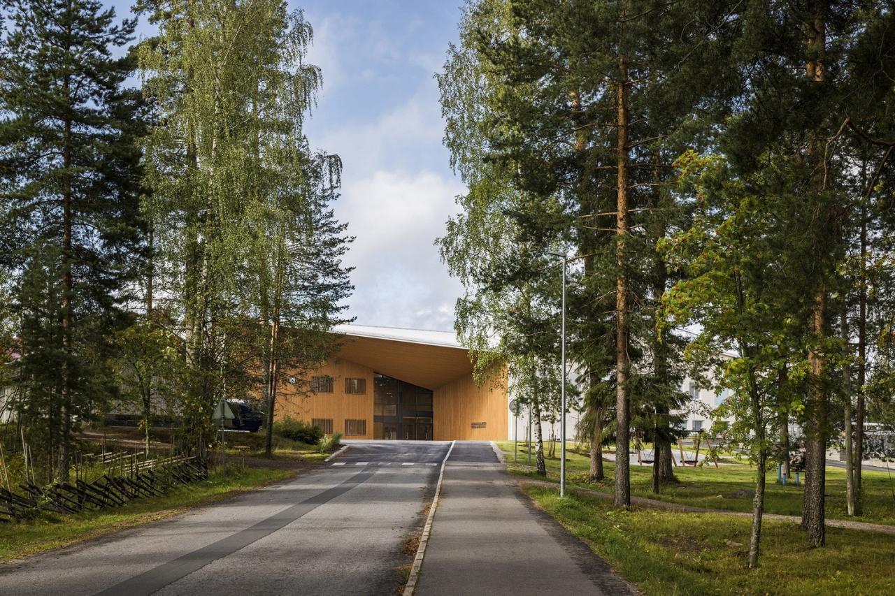 BIM建筑|汉卡萨尔米学校 / Parviainen Architects