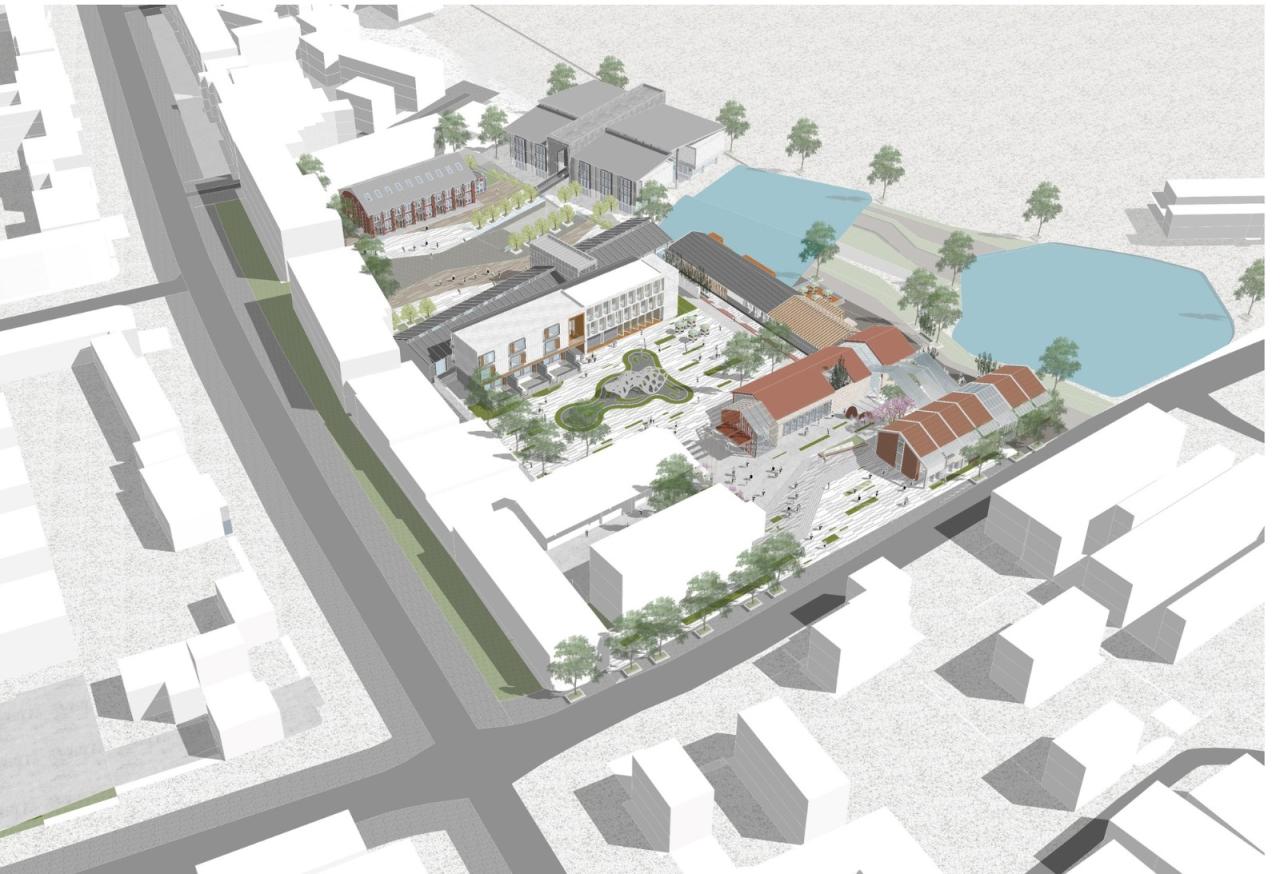 BIM建筑|大别山乡村会客厅 / 禾秣设计