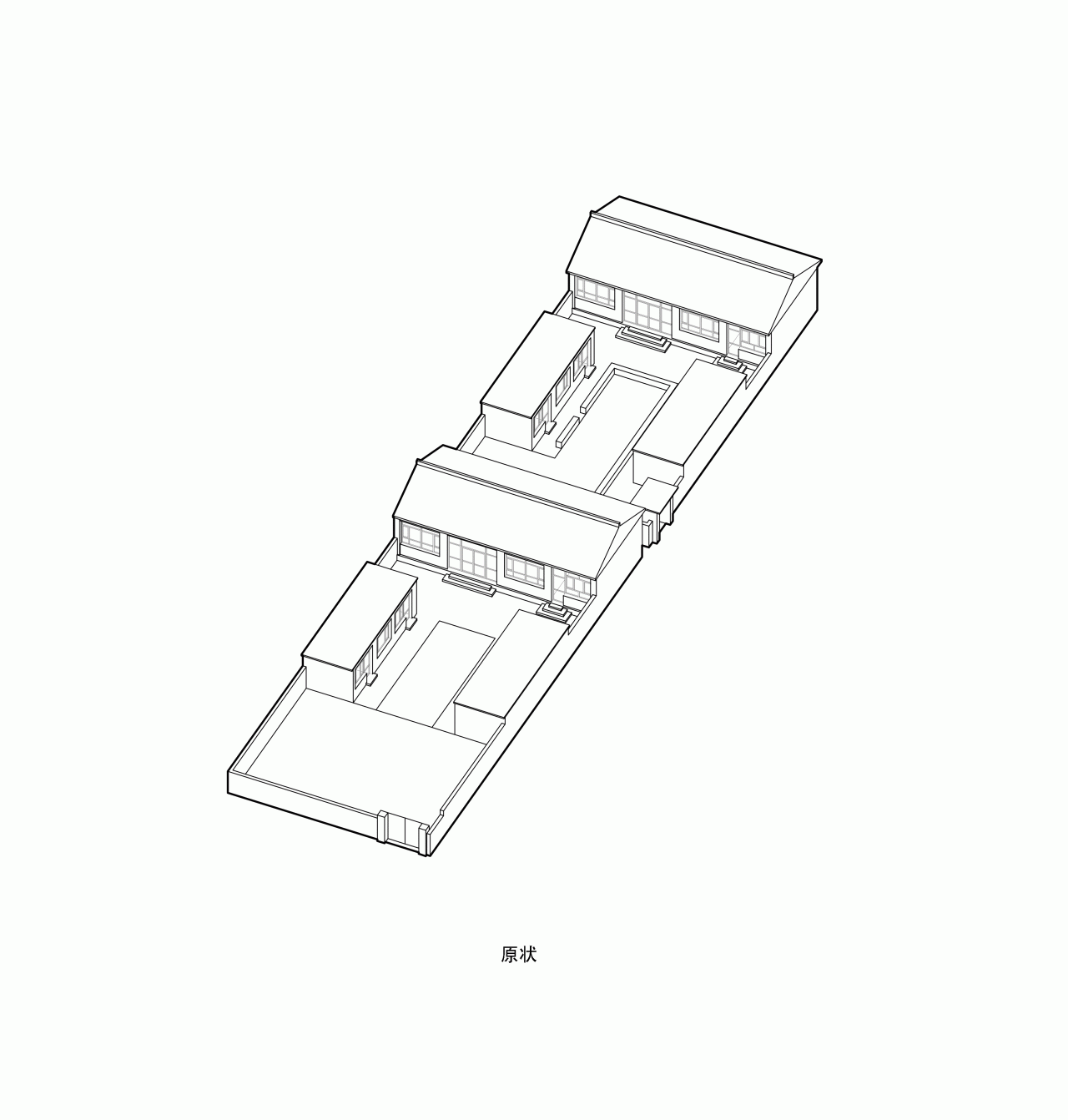 BIM建筑|孪生院子民宿 / 也似建筑