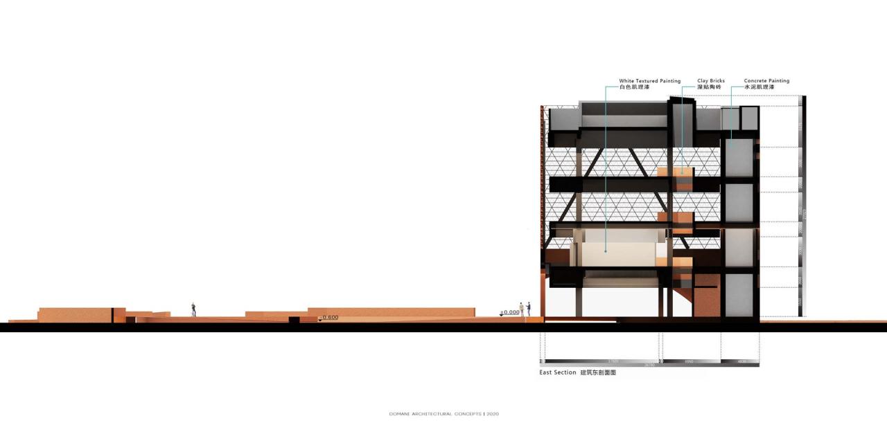 BIM建筑|创客小镇TIC艺术中心 / 东仓建设