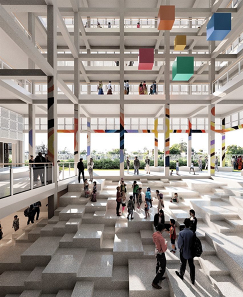 BIM建筑|萨尔工作室为印度拉贾斯坦邦设计文化中心