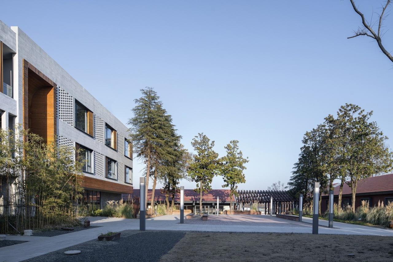 BIM建筑|大别山乡村会客厅 / 禾秣设计