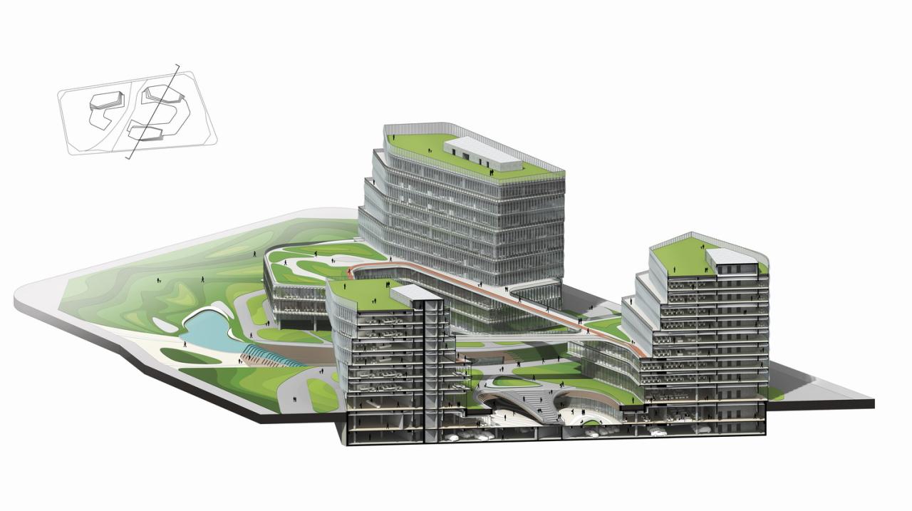 BIM建筑|西山智谷——北京协同创新园 / CAA建筑事务所