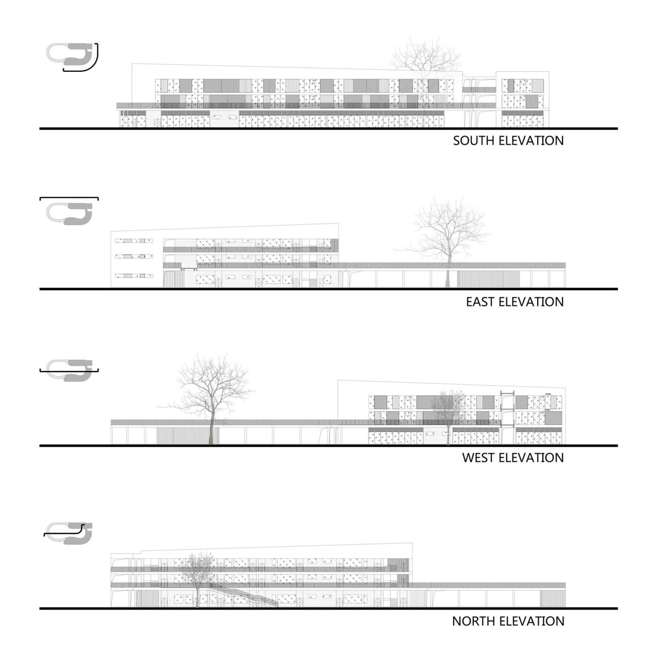 BIM建筑|云南省玉溪市第一幼儿园教育集团桂山园更新 / 上海思序建筑规划设计