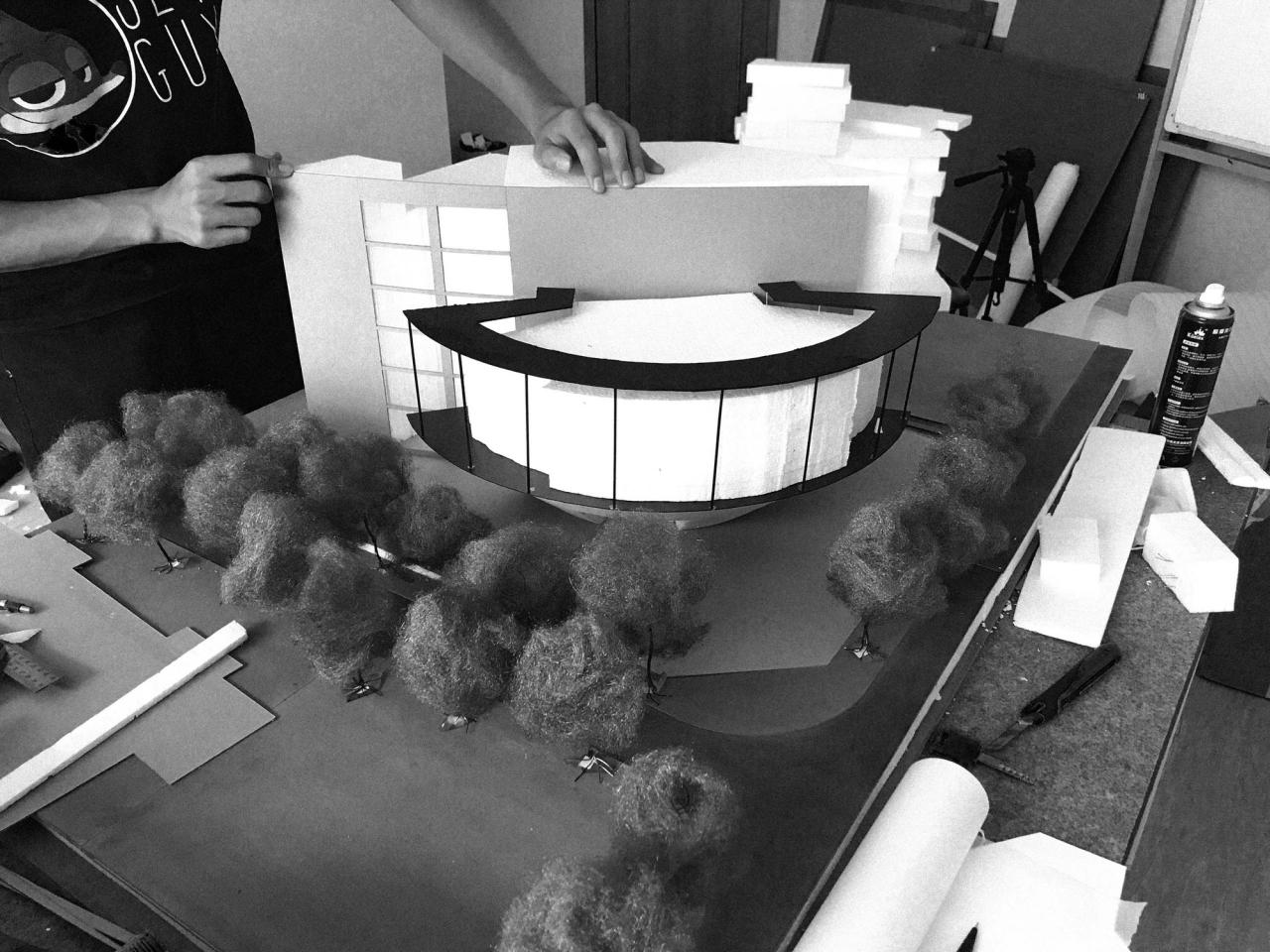 BIM建筑|梦工场改造 / 丘建筑（大屿建筑+岚建筑）