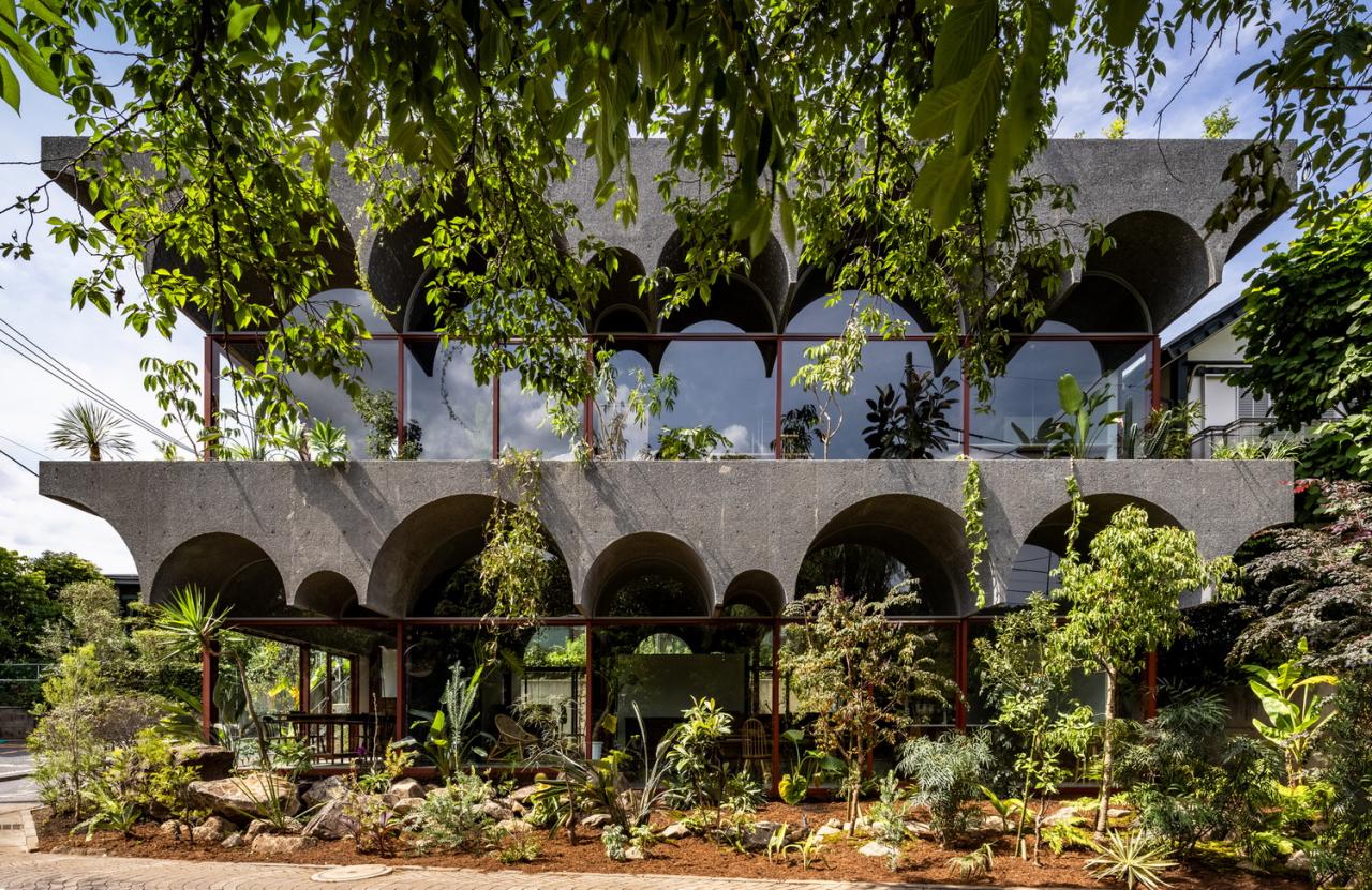 BIM建筑|鹤冈之家 / 武田清明建筑设计事务所