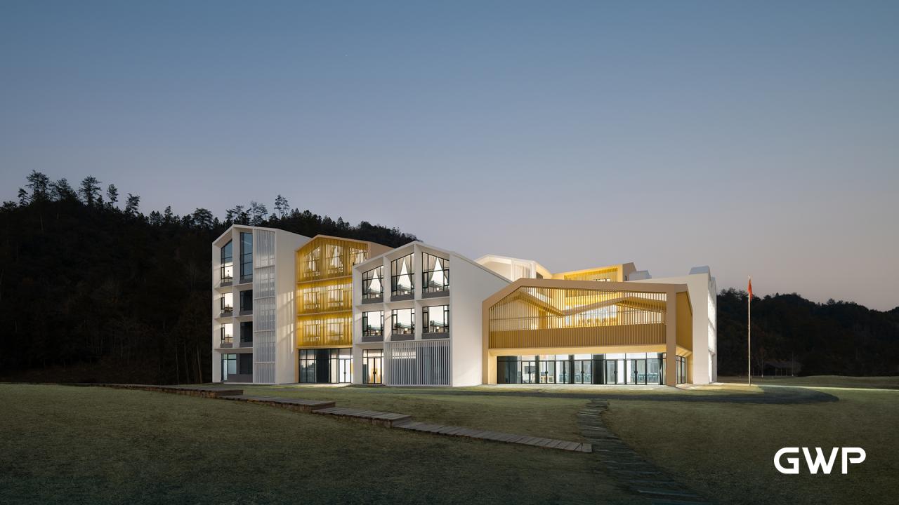 BIM建筑|临风展翼，载梦启航——临安风之谷国际营地 / GWP