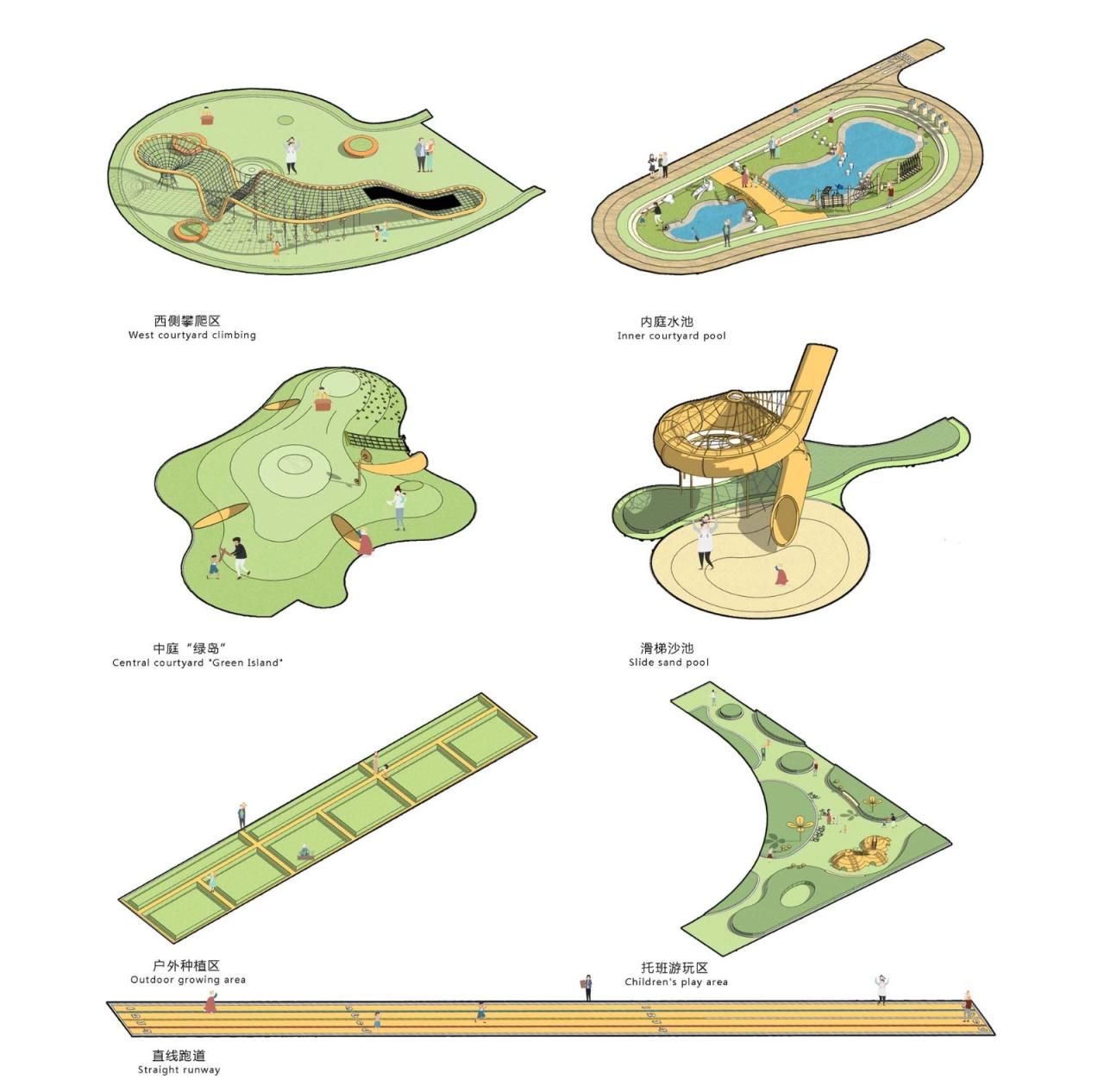BIM建筑|云南省玉溪市第一幼儿园教育集团桂山园更新 / 上海思序建筑规划设计