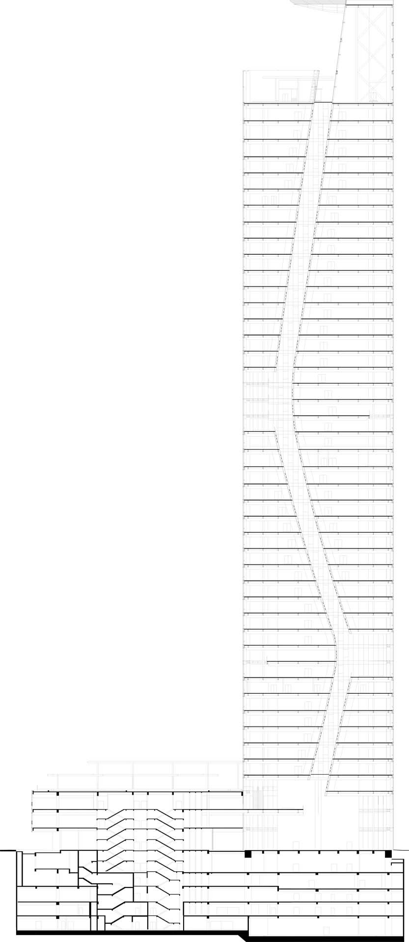 BIM建筑|深圳国信证券大厦 / Studio Fuksas