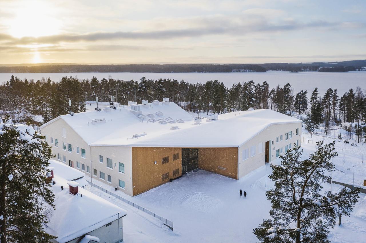 BIM建筑|汉卡萨尔米学校 / Parviainen Architects
