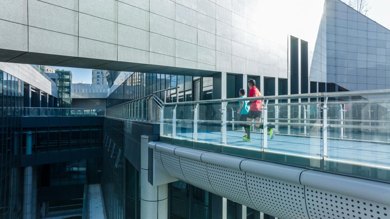 BIM建筑|踏着云朵去奔跑：杭州李宁体育园一期项目 / 柏涛建筑