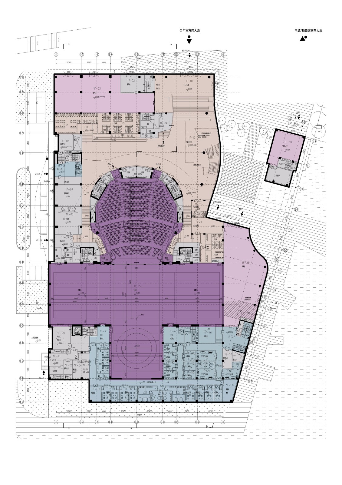 BIM建筑|深圳宝安文化区演艺中心 / 严迅奇建筑师事务所