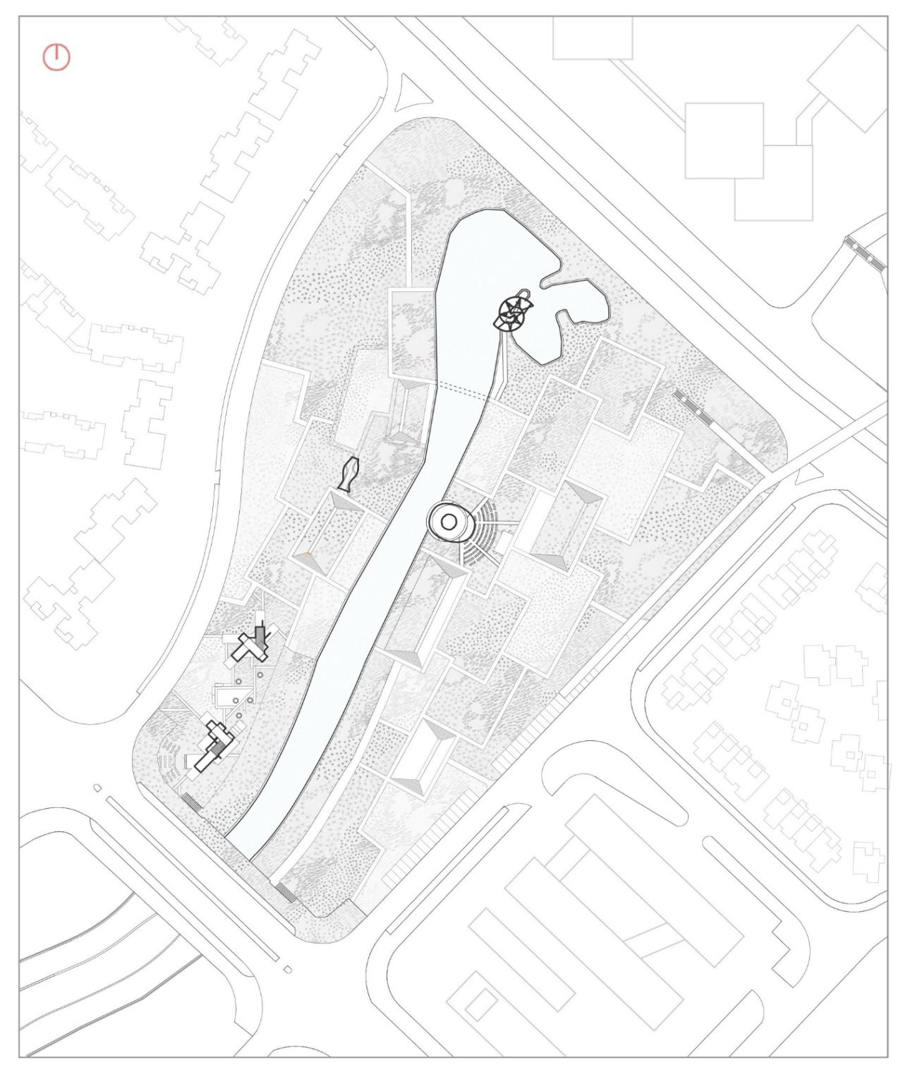 BIM建筑|花海竹亭，城市公园针灸式更新 / 竖梁社 + 华南理工大学建筑学院