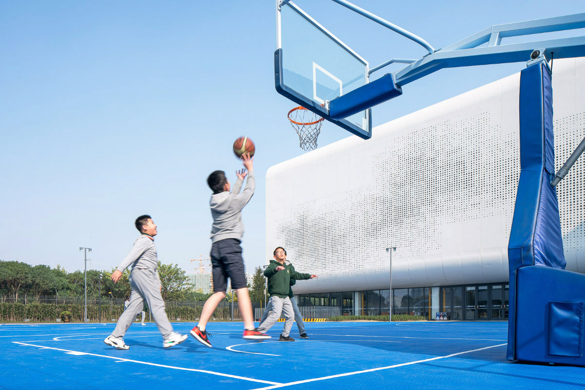 BIM建筑|上海青浦平和运动中心 / OPEN建筑事务所