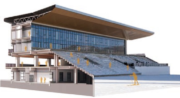 BIM建筑|国家冬季两项中心 / 清华大学建筑设计研究院