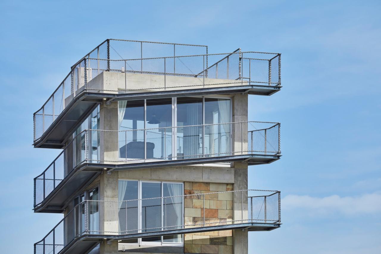 BIM建筑|坡道环绕建筑，鹄沼-Y之家/ KANIUE