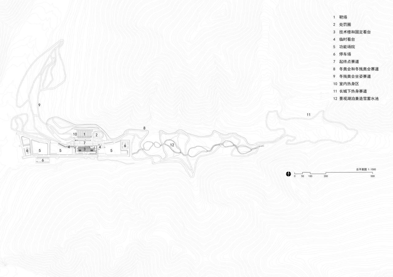 BIM建筑|国家冬季两项中心 / 清华大学建筑设计研究院