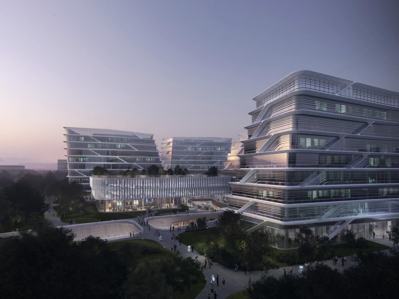 BIM建筑|西山智谷——北京协同创新园 / CAA建筑事务所