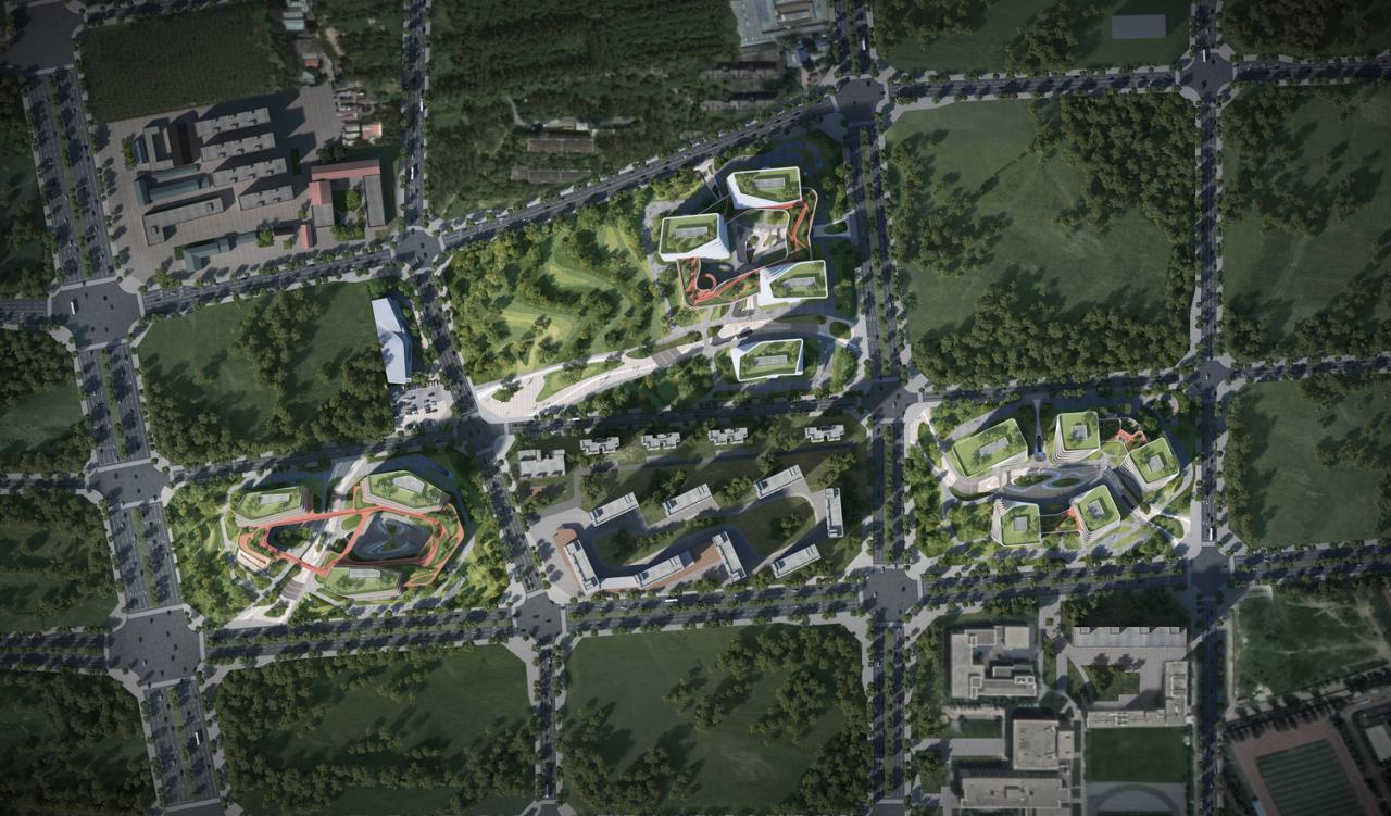 BIM建筑|西山智谷——北京协同创新园 / CAA建筑事务所