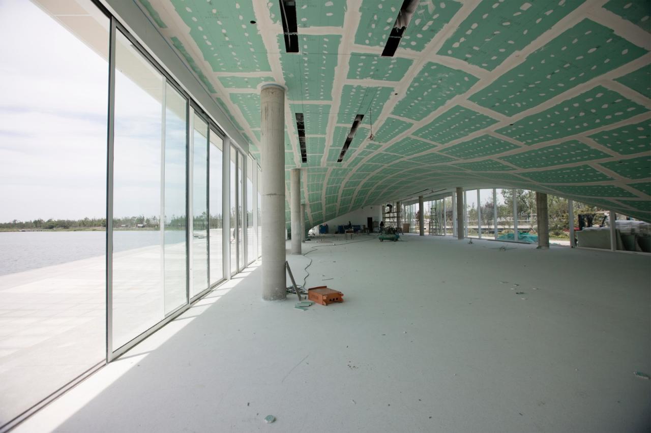 BIM建筑|银杏天鹅湖游船码头 / 禾下建筑