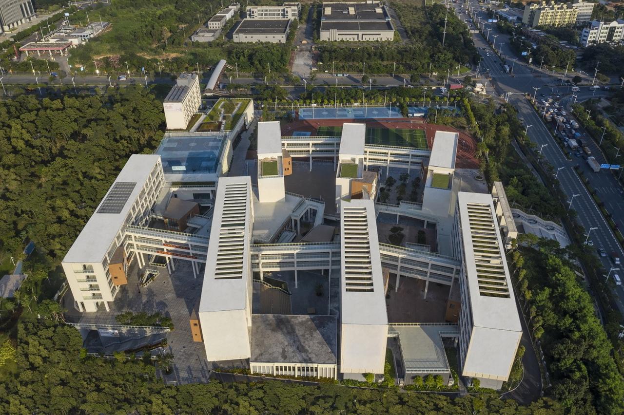 BIM建筑|深圳光明新区凤凰学校 / 深圳大学建筑设计研究院“钟中+钟波涛”工作室
