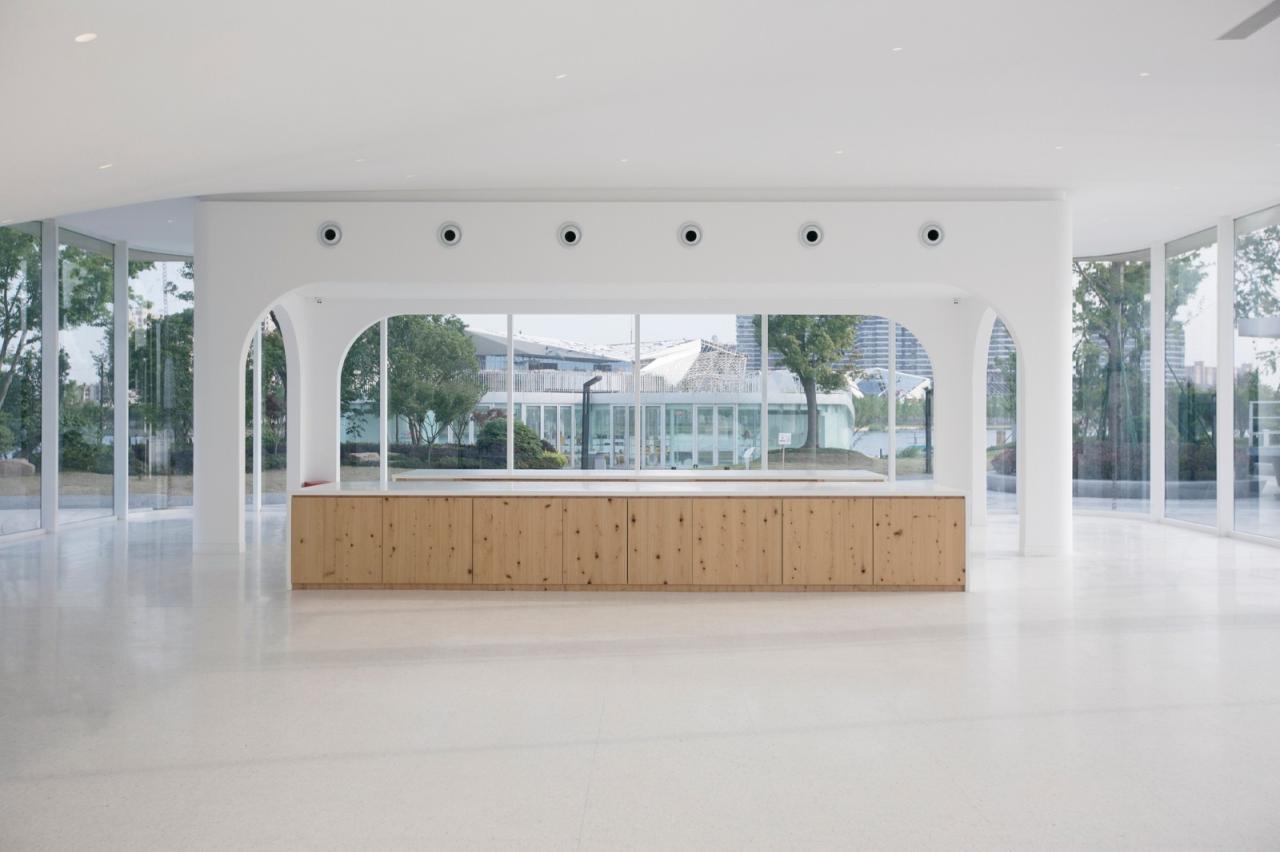 BIM建筑|银杏天鹅湖游船码头 / 禾下建筑