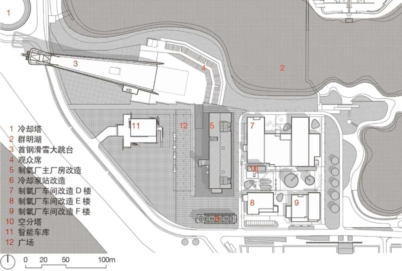 BIM建筑|首钢滑雪大跳台中心 / 清华大学建筑设计研究院