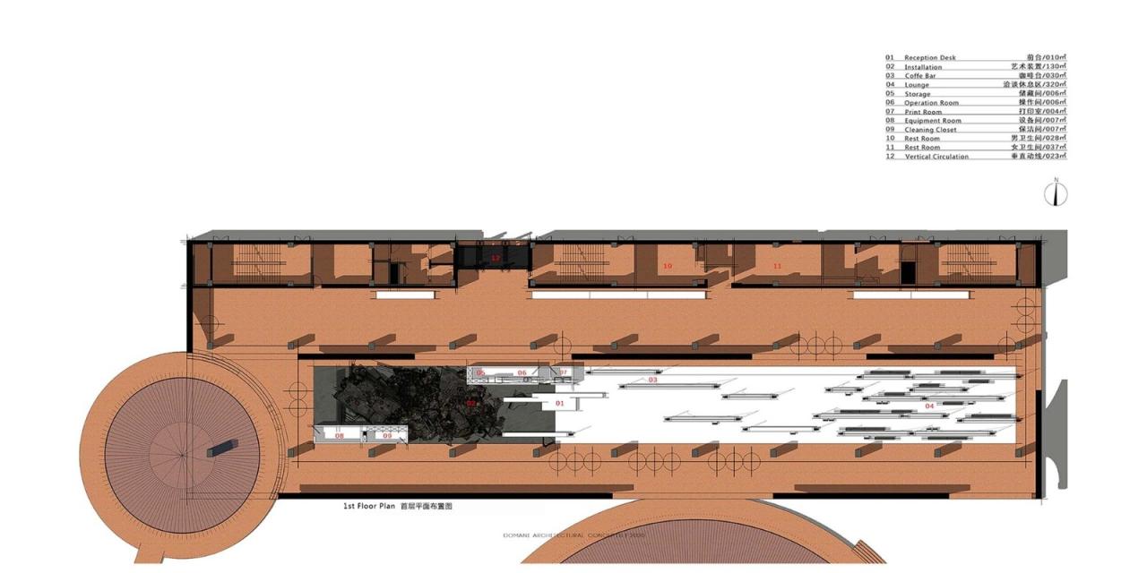 BIM建筑|创客小镇TIC艺术中心 / 东仓建设