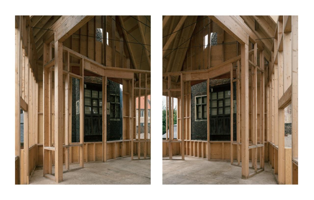 BIM建筑|布鲁日双联画展亭 / PARA