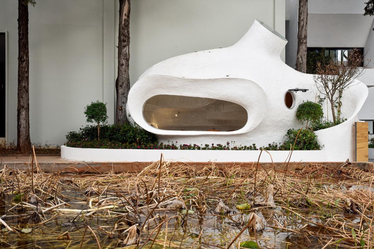 BIM建筑|梦回童年：长空茶语 / 长空创作