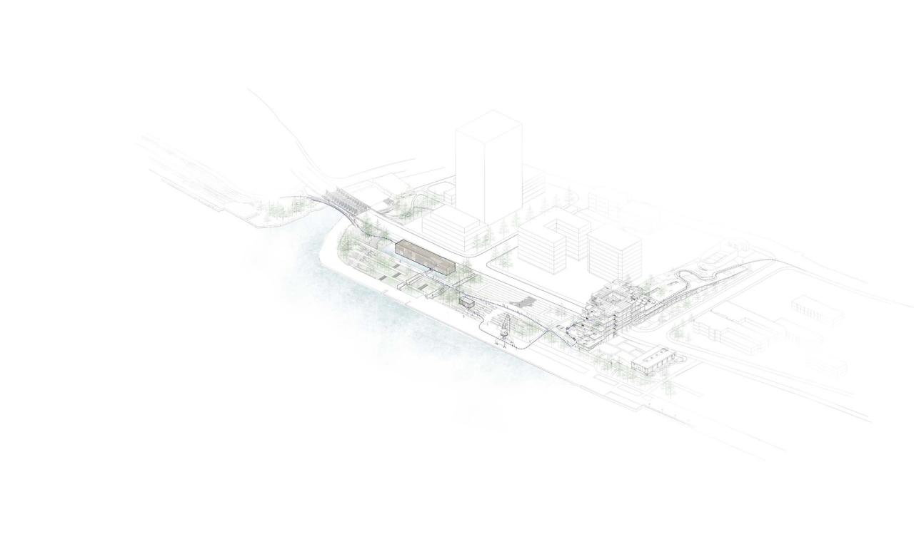 BIM建筑|杨浦滨江人民城市建设展示馆，人人馆 / 同济原作设计工作室