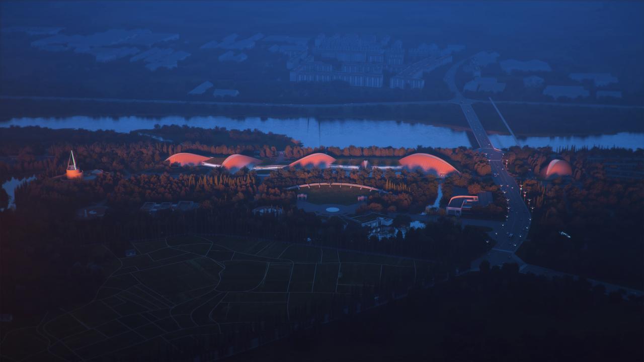 BIM建筑|三星堆博物馆新馆设计方案“三星堆之睛” / MAD