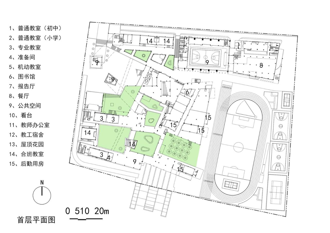BIM建筑|深圳光明新区凤凰学校 / 深圳大学建筑设计研究院“钟中+钟波涛”工作室
