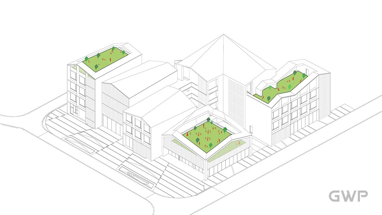 BIM建筑|临风展翼，载梦启航——临安风之谷国际营地 / GWP