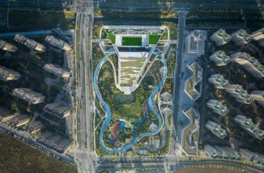 BIM建筑|踏着云朵去奔跑：杭州李宁体育园一期项目 / 柏涛建筑-BIM建筑网