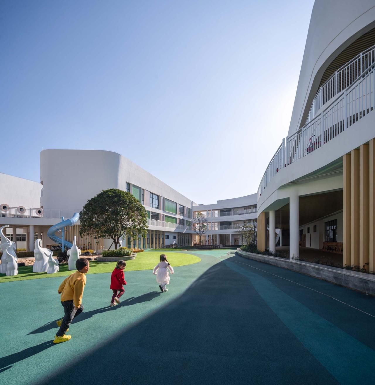 BIM建筑|云南省玉溪市第一幼儿园教育集团桂山园更新 / 上海思序建筑规划设计