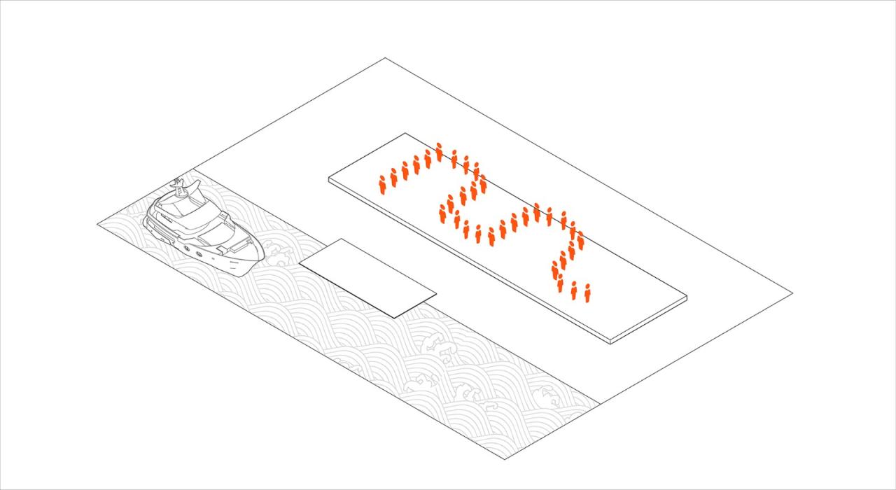 BIM建筑|银杏天鹅湖游船码头 / 禾下建筑
