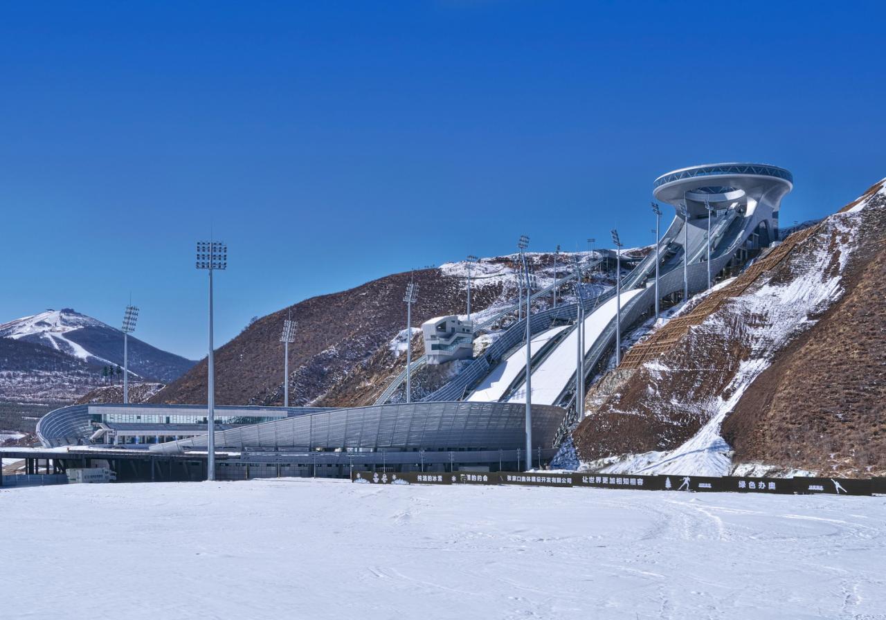 BIM建筑|国家跳台滑雪中心 / THAD 清华大学建筑设计研究院