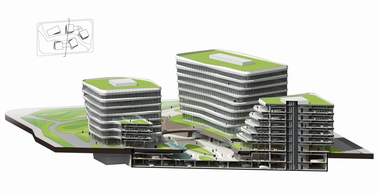 BIM建筑|西山智谷——北京协同创新园 / CAA建筑事务所