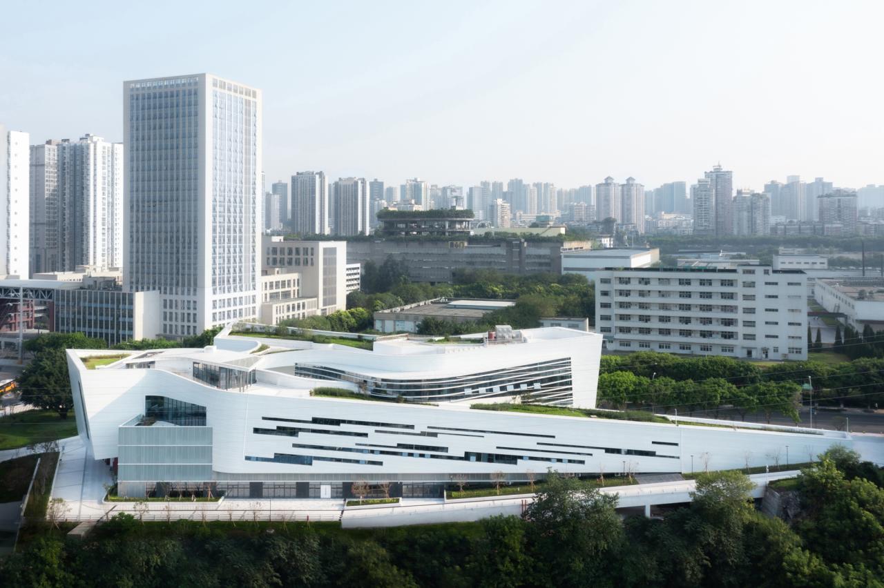 BIM建筑|三峡文物科技保护基地，重庆 / 源道建筑