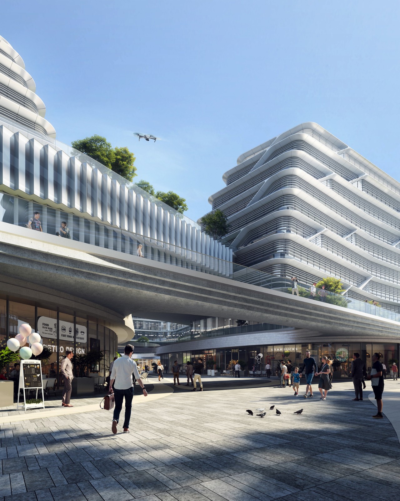 BIM建筑|西山智谷——北京协同创新园 / CAA建筑事务所