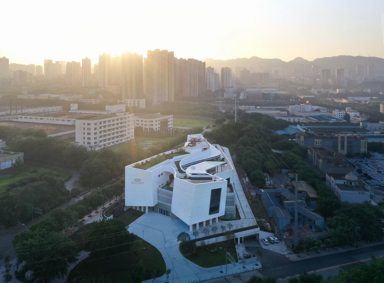 BIM建筑|三峡文物科技保护基地，重庆 / 源道建筑