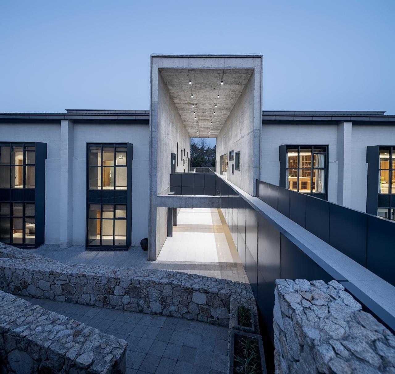 BIM建筑|大别山乡村会客厅 / 禾秣设计