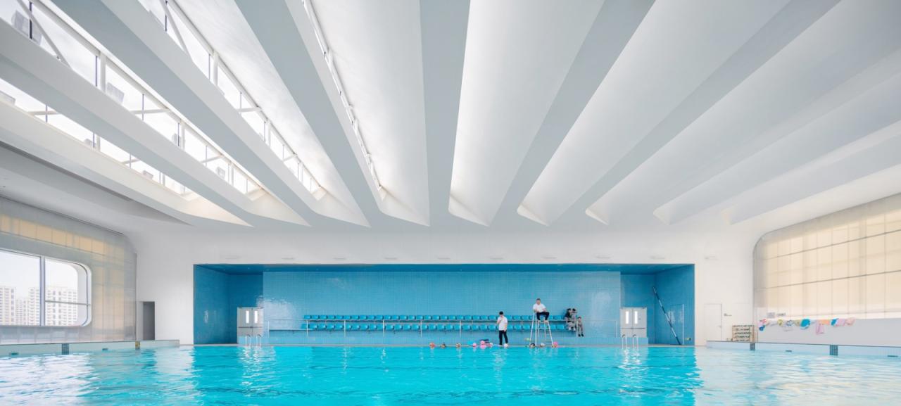 BIM建筑|上海青浦平和运动中心 / OPEN建筑事务所