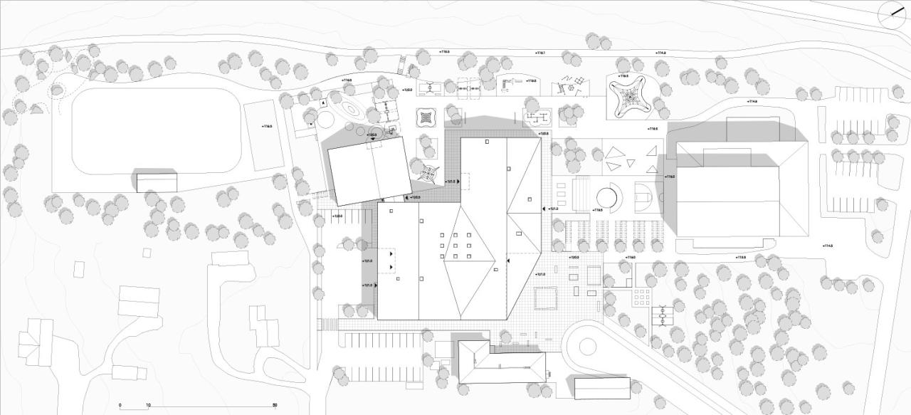 BIM建筑|汉卡萨尔米学校 / Parviainen Architects